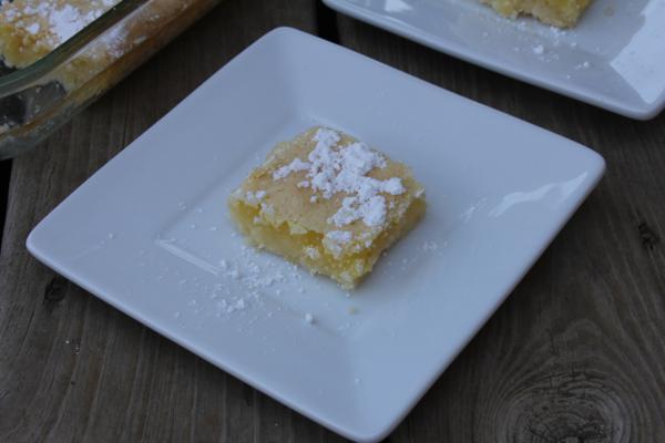 Gluten Free Lemon Bars__