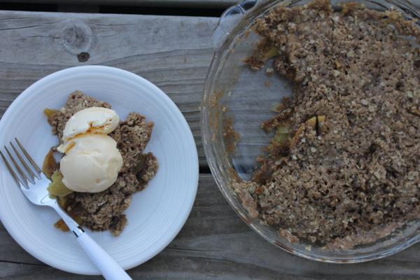 Microwave Apple Crisp__