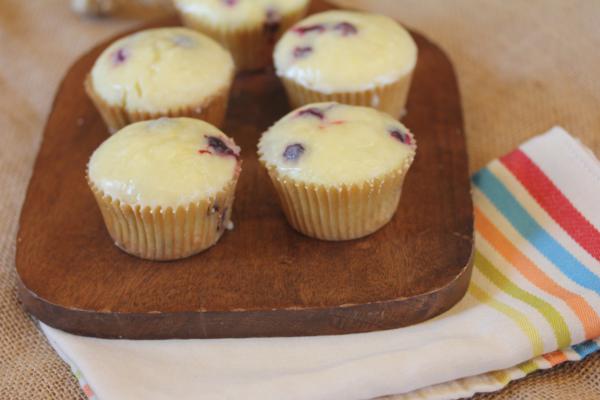 Gluten Free Orange Blueberry Muffins-