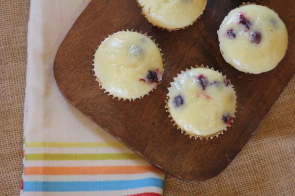 Gluten Free Orange Blueberry Muffins