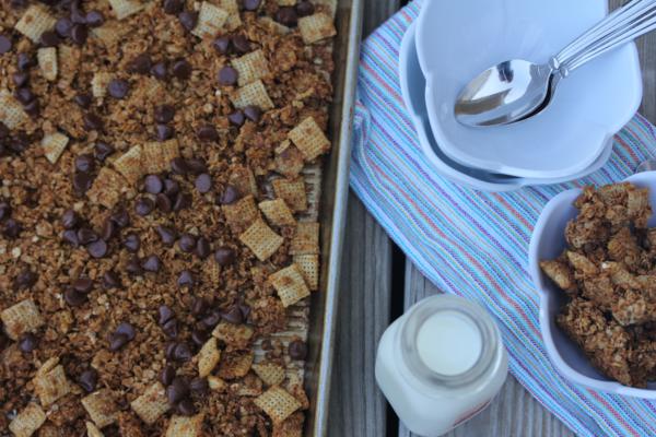 Homemade Chex Granola