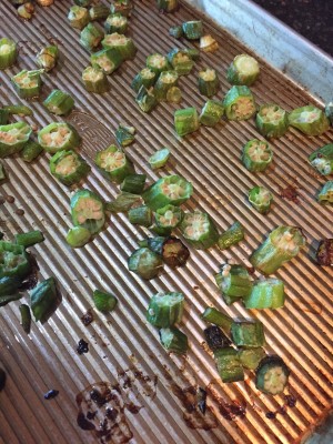 Roasted Okra