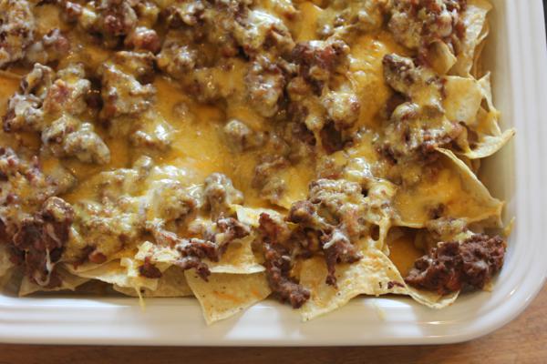 Sausage Nachos