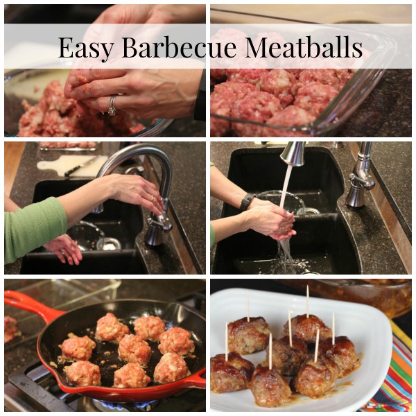 Easy BBQ Sausage Meatballs and Cleaning Up A Messy Kitchen Lynn's