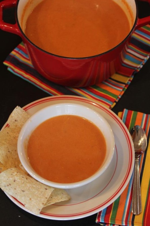 Mexican-Tomato Soup