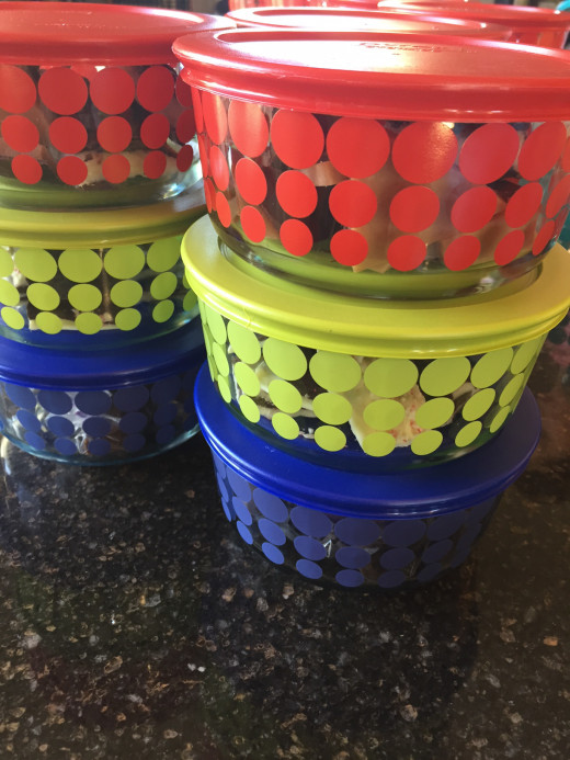 Pyrex Bowls Candy