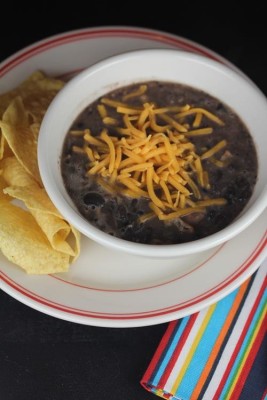 Paula Deen's Black Bean Soup - Lynn's Kitchen Adventures