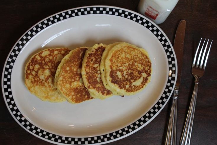 Fluffy Cornmeal Pancakes