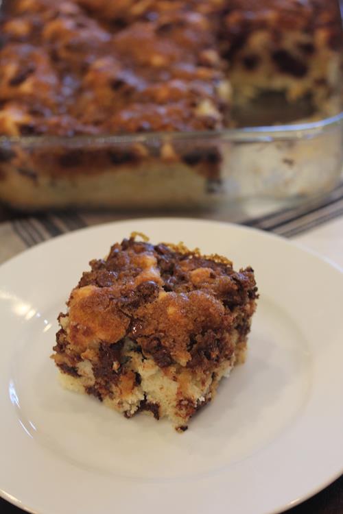 Gluten Free Chocolate Chip Coffee Cake