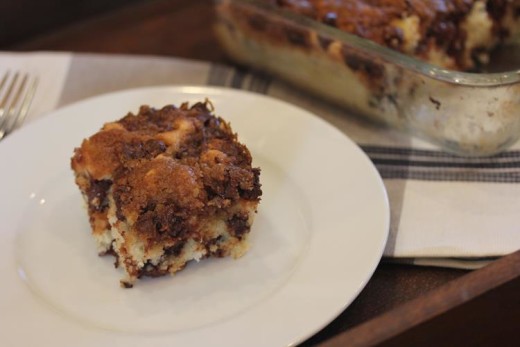 Gluten Free Chocolate Chip Coffee Cake