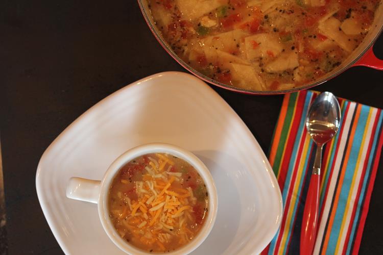 King Ranch Chicken Soup