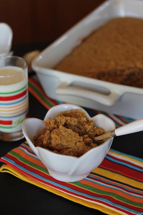 Peanut Butter Baked Oatmeal