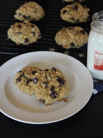 Chocolate Chip Coconut Breakfast Cookies