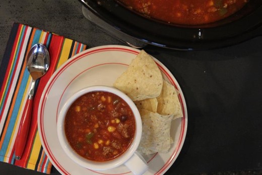 Crock Pot Taco Soup