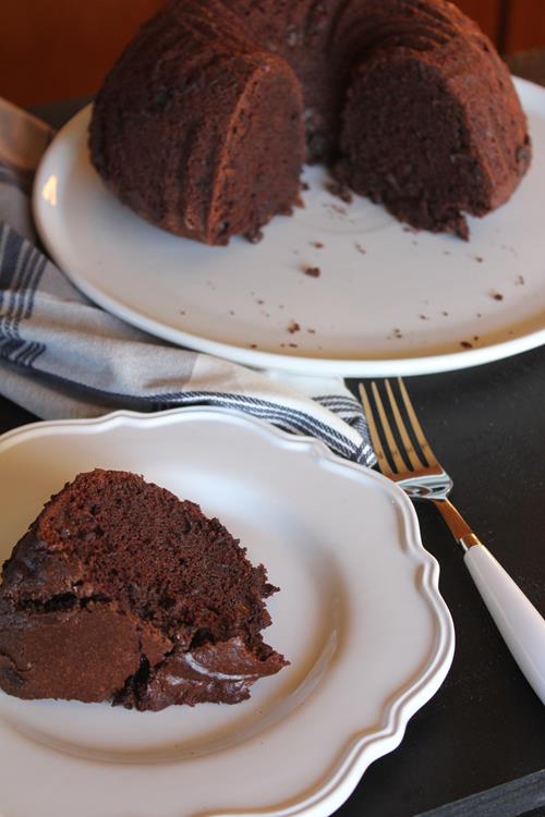 gluten free chocolate bundt cake