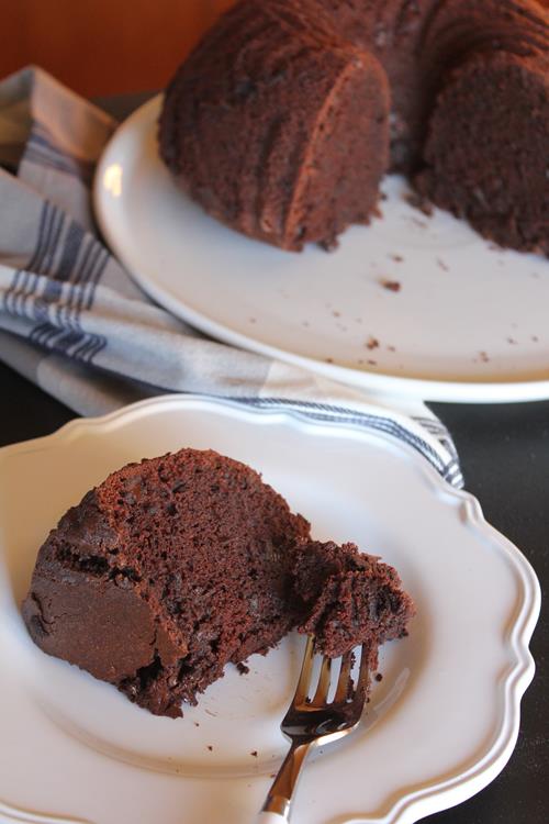 Gluten Free Dairy Free Chocolate Bundt Cake