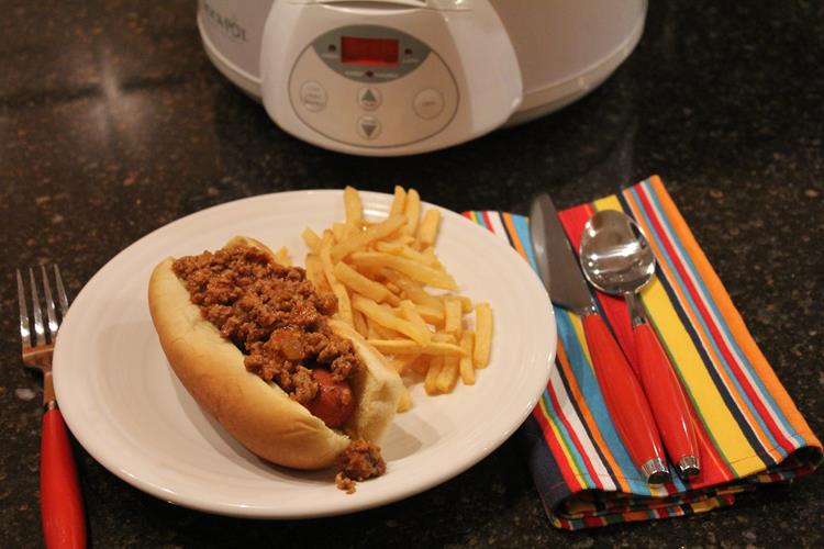 Slow Cooked Coney Dogs