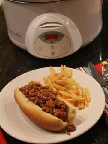 Slow Cooked Coney Dogs