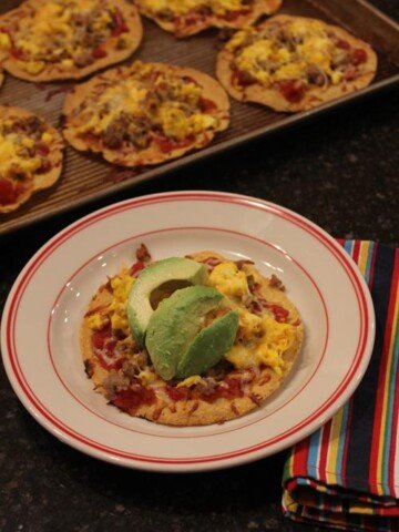 Mexican Breakfast Pizza