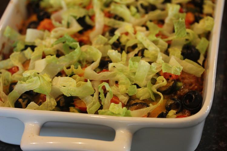 Taco Salad Casserole