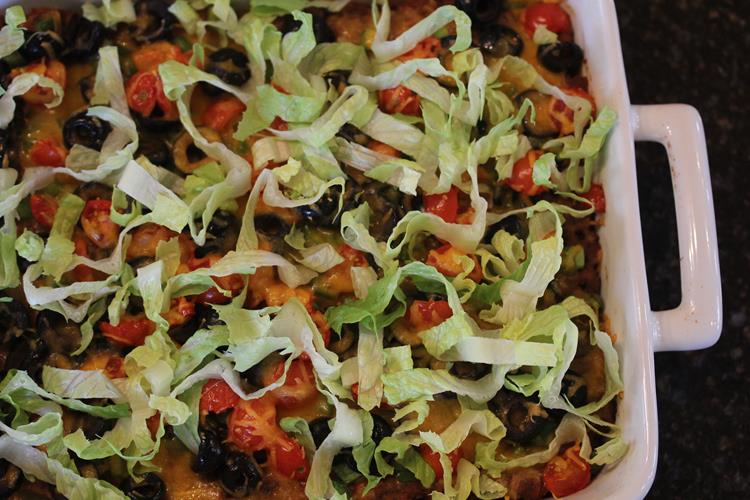 Taco Salad Casserole