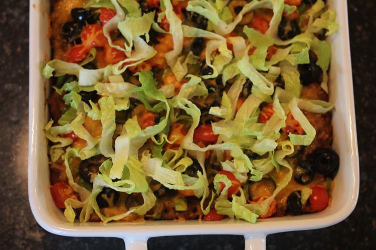 Taco Salad Casserole