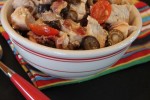 Chicken Salad with Tomatoes and Bacon