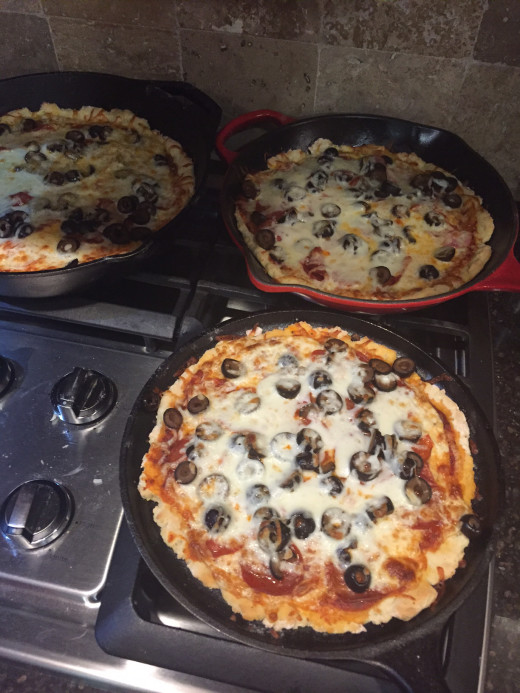 Deep Dish Gluten Free Pizza