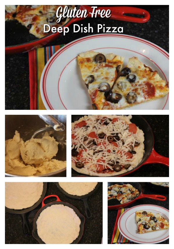 Deep Dish Pizza recipe with step-by-step photos