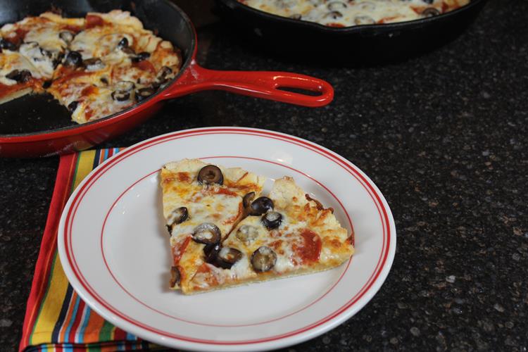 Gluten free Deep Dish Pizza