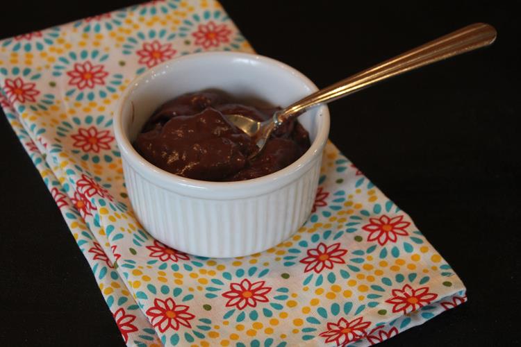 Dairy Free Microwave Chocolate Pudding