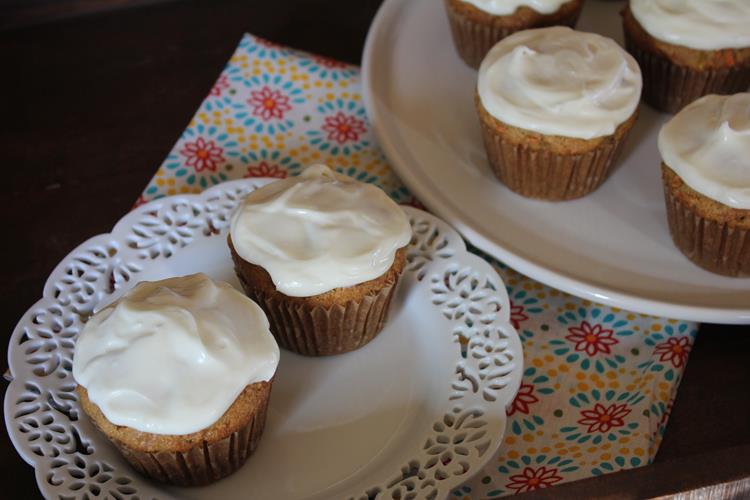 Gluten Free Carrot Cake Cupcakes