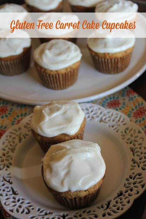 Gluten Free Carrot Cake Cupcakes