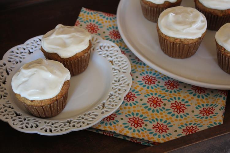 Gluten Free Carrot Cake Cupcakes