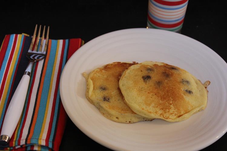 Gluten Free Sour Cream Blueberry Pancakes