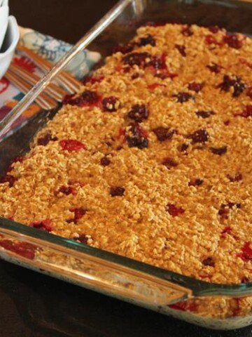 Blackberry Baked Oatmeal