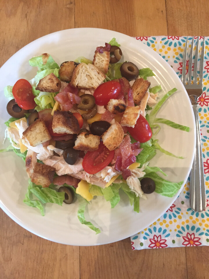 Chicken Bacon Salad - Lynn's Kitchen Adventures