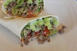 Bacon Cheeseburger Wrap