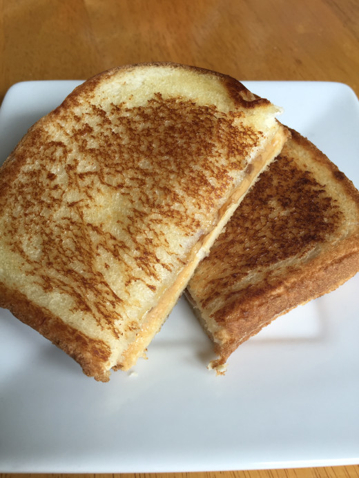 Grilled PB and J 