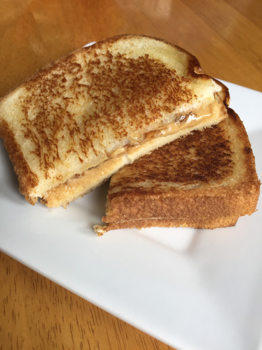 Grilled Peanut Butter and Jelly