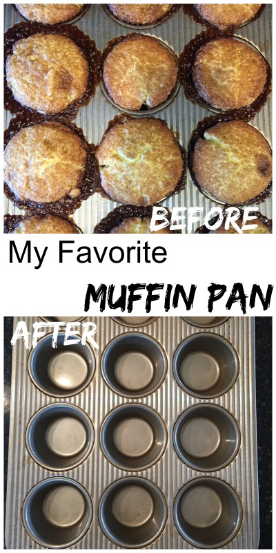 My Favorite Muffin Pan Before and After 