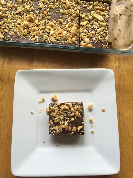 No Bake Peanut Butter Bars