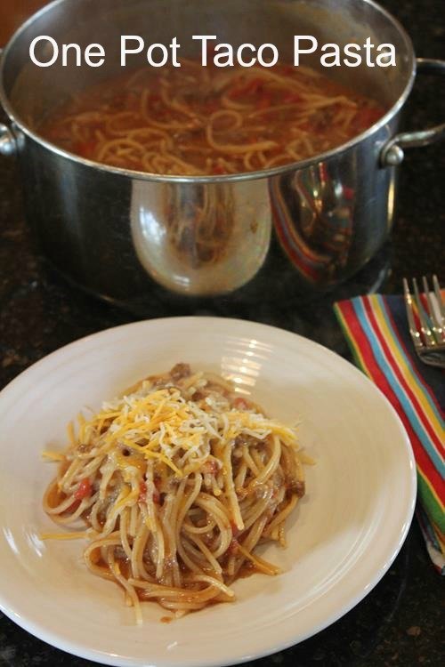 One Pot Taco Pasta