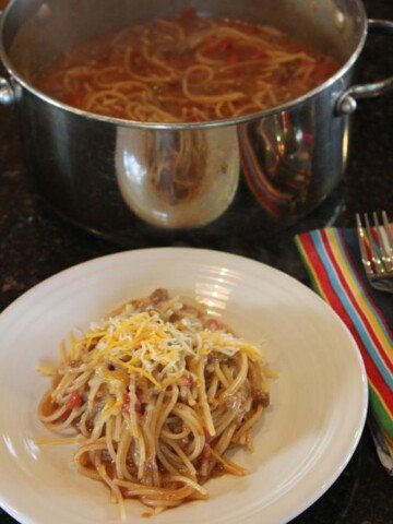 One Pot Taco Pasta