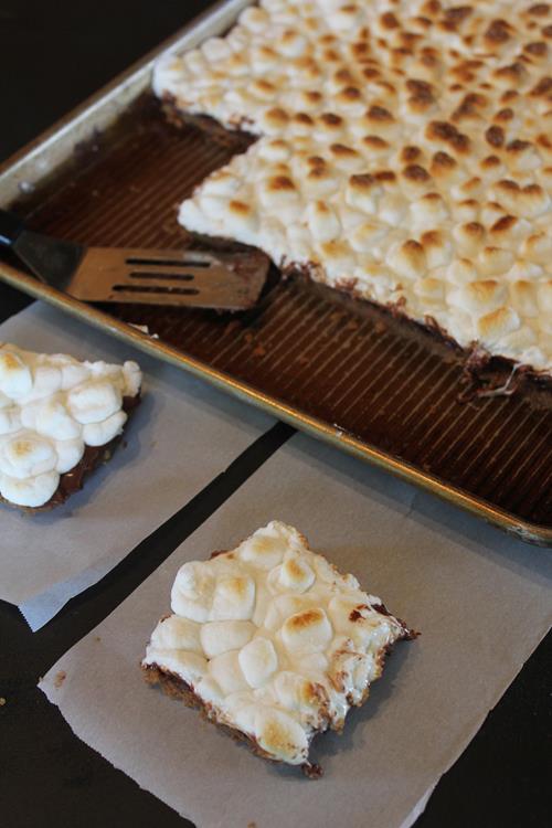 Sheet Pan S'mores