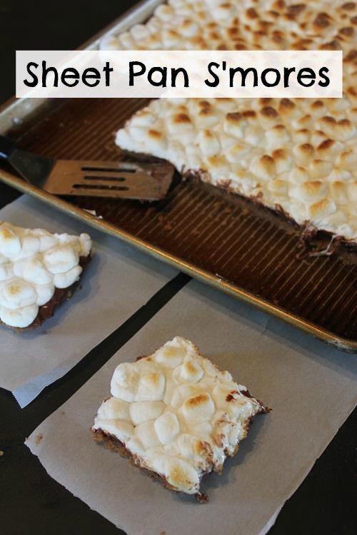 Sheet Pan S'mores