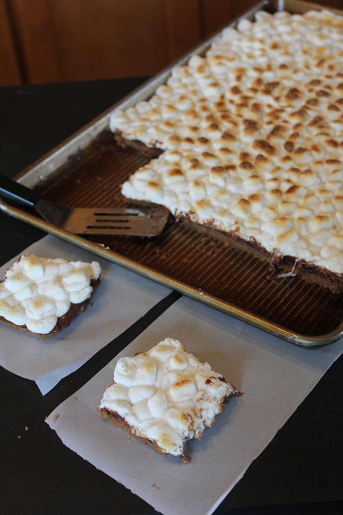 Sheet Pan S'mores