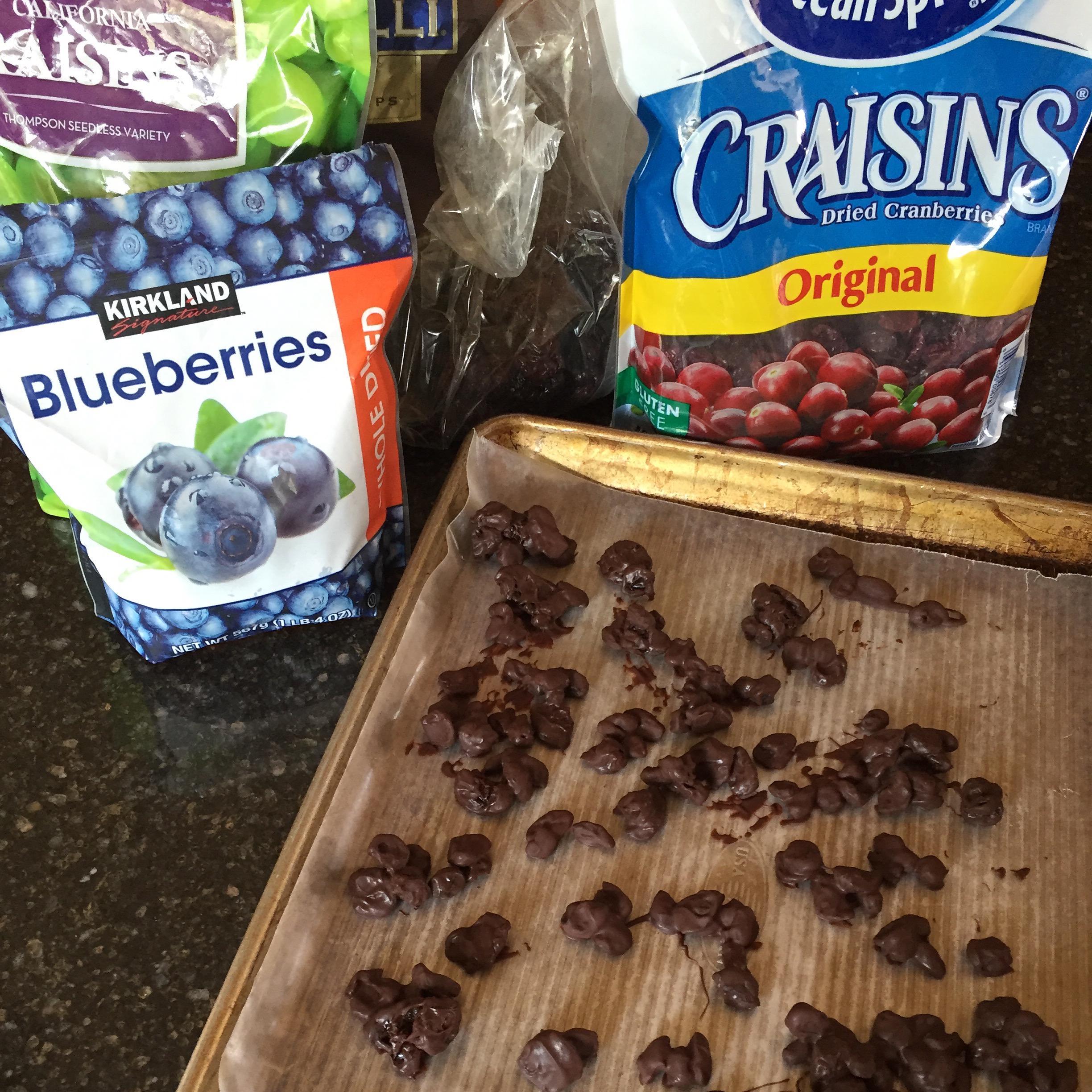 Chocolate Covered Dried Fruit- 5 Ingredients Or Less Recipe