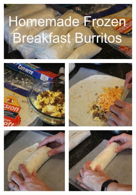Homemade Frozen Breakfast Burritos Lynn's Kitchen Adventures