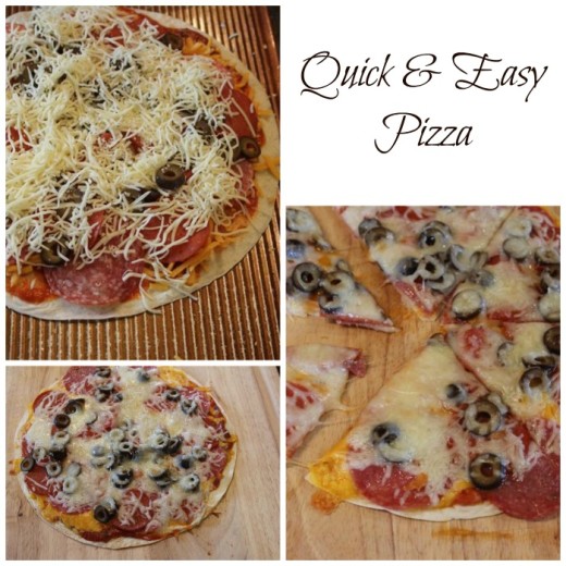 Quick and Easy Tortilla Pizza - Lynn's Kitchen Adventures